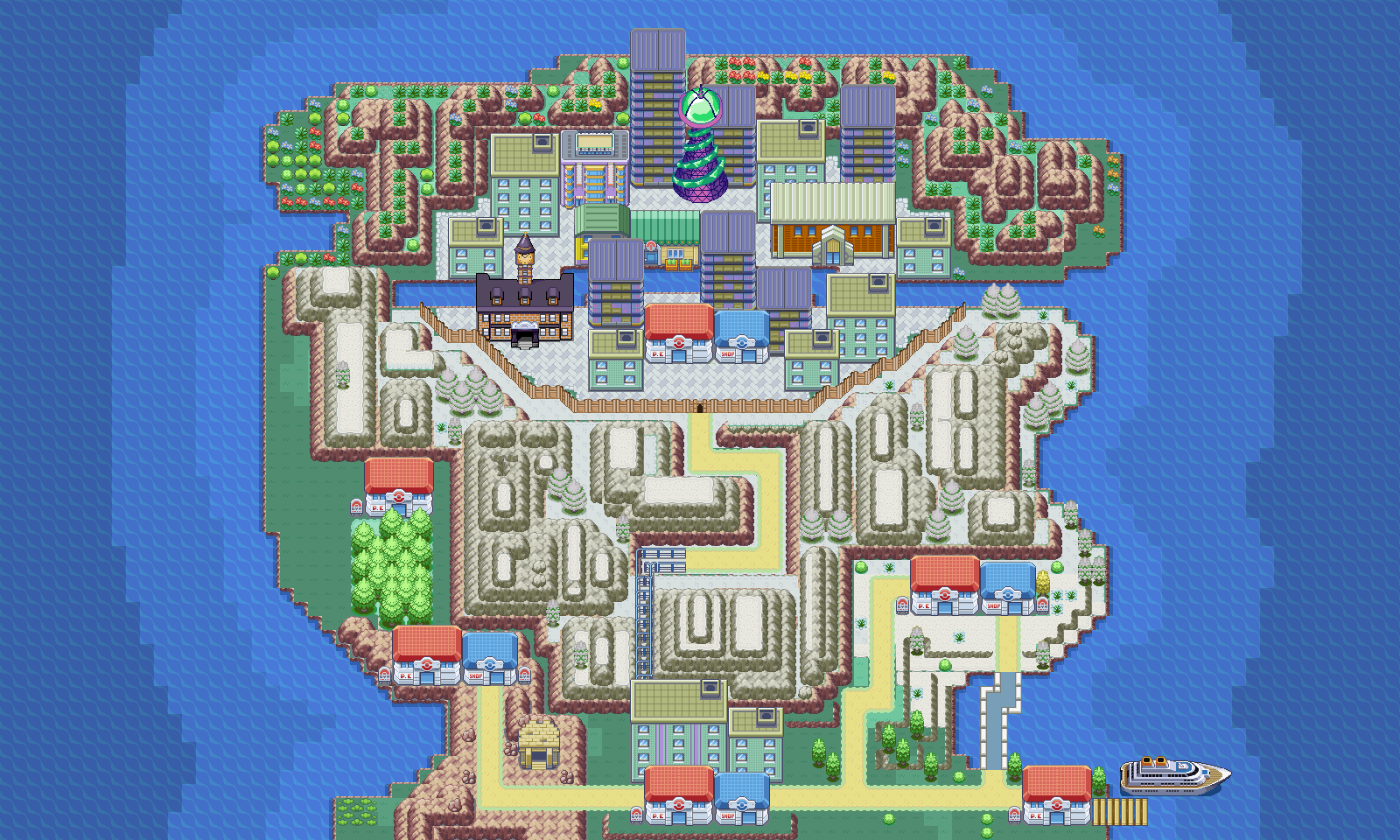Map 9 - Pokémon Vortex Wiki